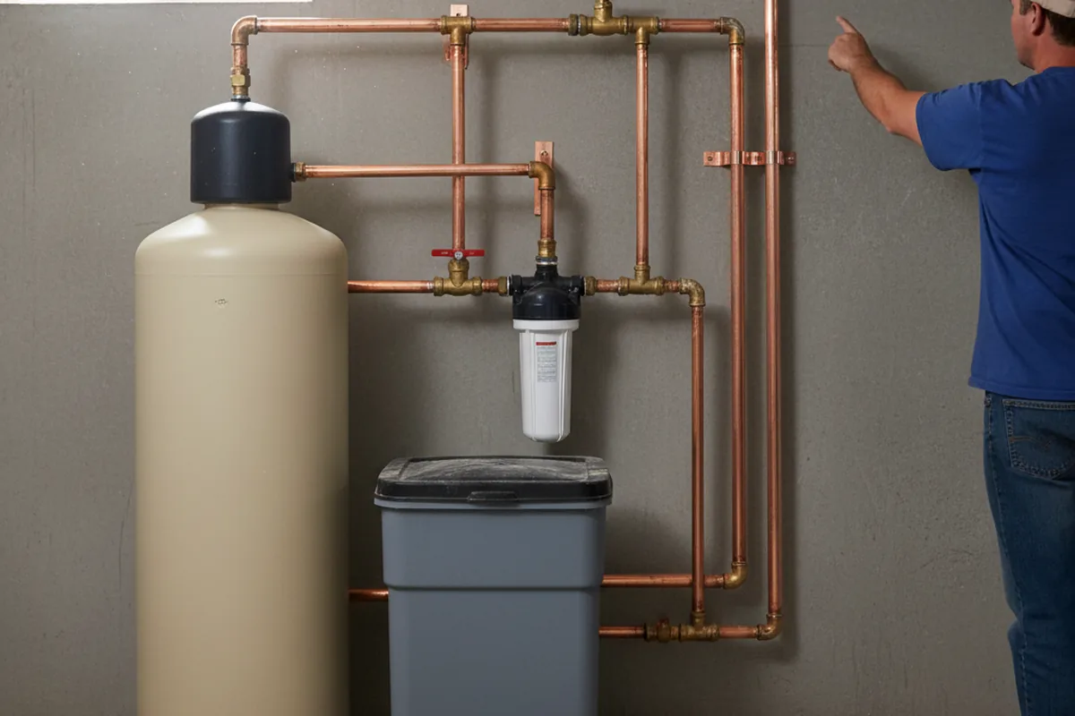 Whole-house water treatment system installed in West Farmington